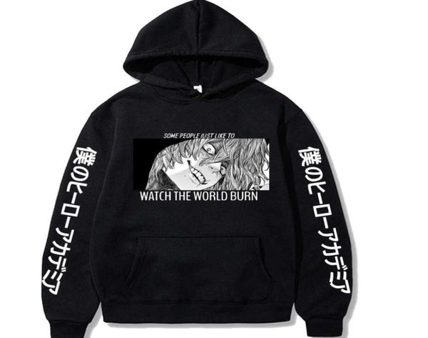 

harajuku my hero academia shigaraki tomura eyes hoodie men casual hoodies hip hop streetwear clothes x06018976245, Black