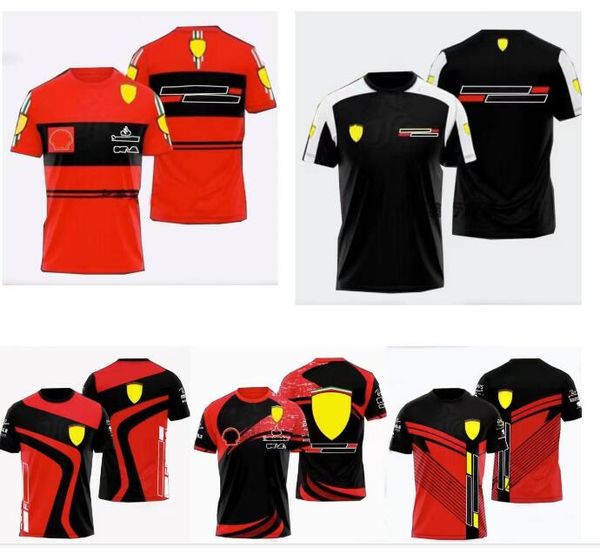

f1 race car body shirt summer new round neck polo shirt same style customized