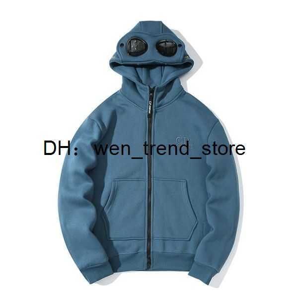 

cp hoodie men autumn winter round lens sweatshirt pure cotton zipper hooded fleece korean harajuku oversize jacket compagnie 4 hz0x, Black