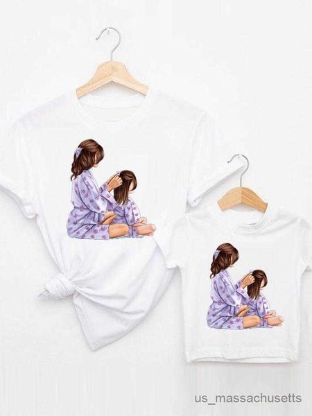 

family matching outfits watercolor girl cute family matching outfits women love kid child summer mom mama mother tshirt tee t-shirt clothes, Blue
