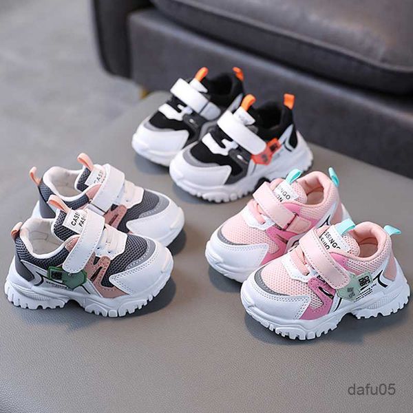 

sneakers toddlers girls sneakers kids casual tennis shoes boy children sports flats running shoes spring autumn years infant zapatos r230810, Black;red