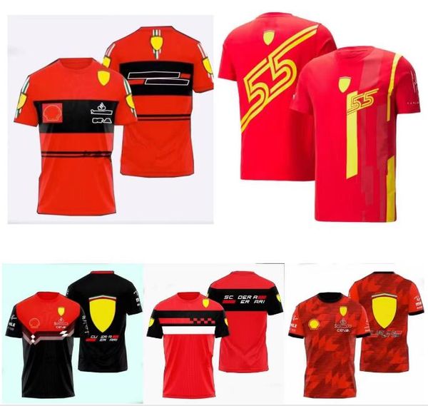 

f1 racing short sleeve body shirt summer round neck polo shirt same style customised