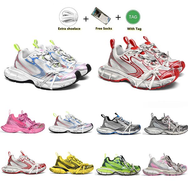 

3xl designer shoes men womens casual trainers pairs luxury platform daddy shoes blue rose gold red black white multicolor yellow sports wove