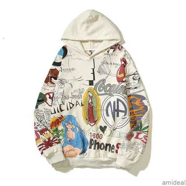 

fashion mens luxury designer hoodies men pullover hellstar blue yoga hoodios printing long sleeve street hip-hop clothing 4f6b, Black