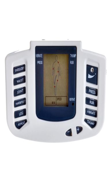 

whole electrical muscle stimulator body relax slimming massager massage pulse tens acupuncture therapy machine2406807
