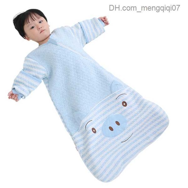 

pajamas winter neonatal cartoon sleeping bag infant slaapzak detachable boys and girls' sleep dress swaddle blanket saco bebe z230811, Blue;red