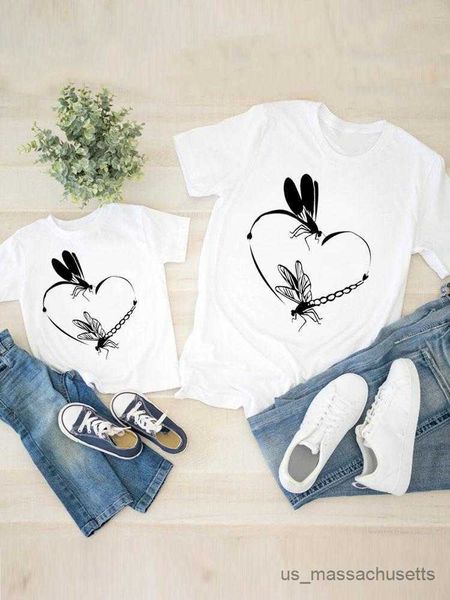 

family matching outfits butterfly flower watercolor women child kid clothing boy girl summer family matching outfits mom mama mother tee t-s, Blue