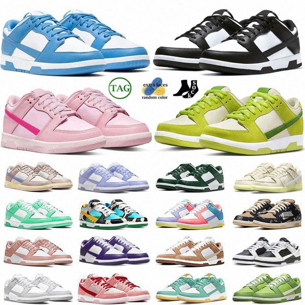 

designer casual shoes men women low panda triple pink grey fog brown university red orange medium olive unc georgetown active fuchsia gai sn