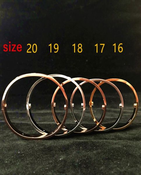 

fashionmen and women love screw bracelets silver rose gold bangle with screwdriver bracelet for lovers jewelry4582334, Black