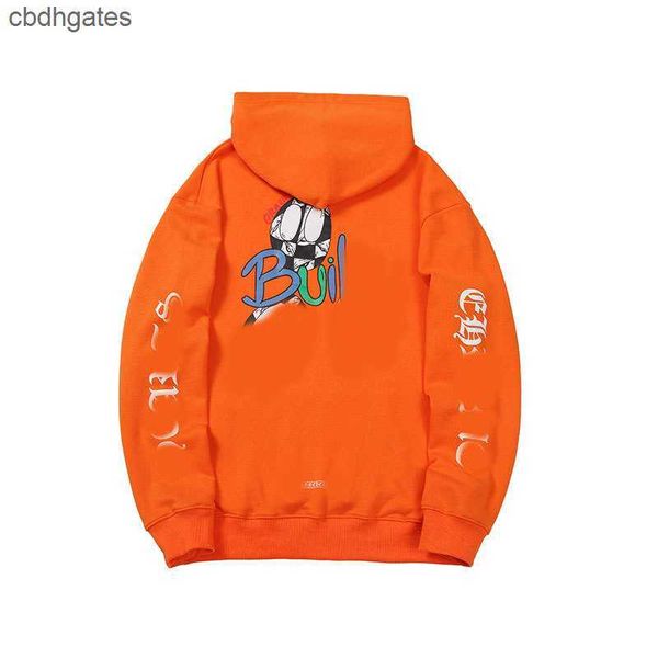 

shirts chromez designer hoodies sweaters heartz 2023 mens brand ch printing orange sweater loose casual hooded pullover hoodie couple dress, Black