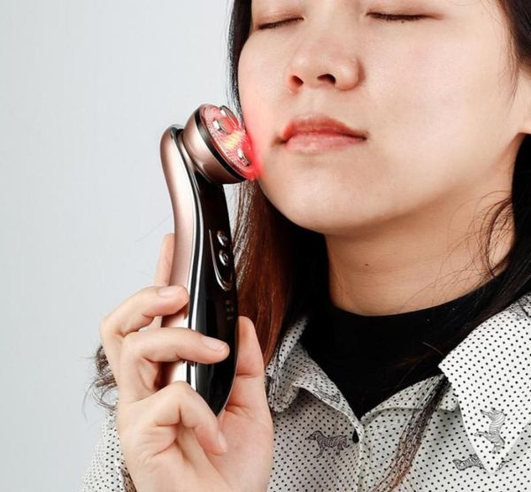 

electric radio frequency device led pon light therapy rf ems skin hydrating face lifting tighten massage beauty care machine3698465