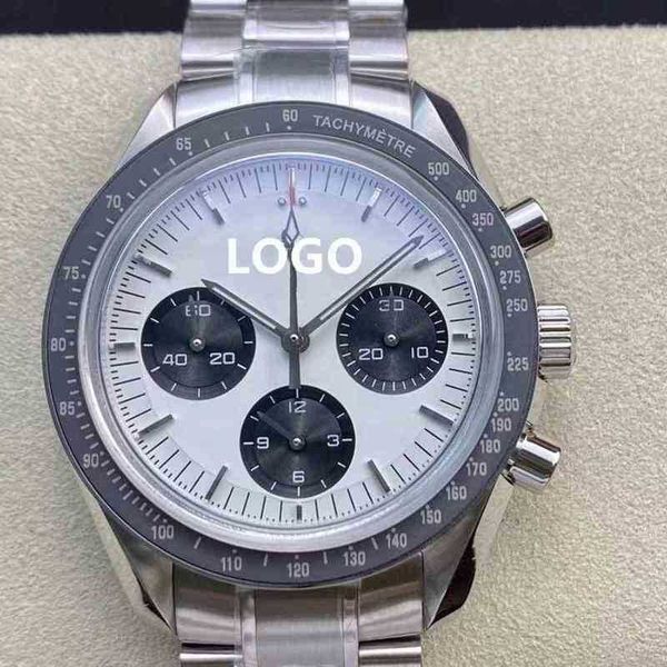 

luxury boutique om factory 42mm ceramic ring mouth 1863 manual winding movement waterproof luminous chronograph watch