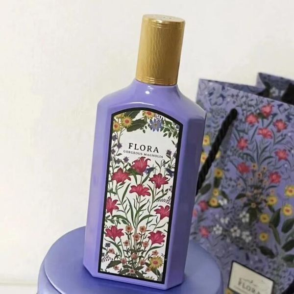 

flora gorgeous perfume gardenia magnolia jasmine fragrance 100ml women parfum long lasting smell lady girl perfumes floral flower scent spra