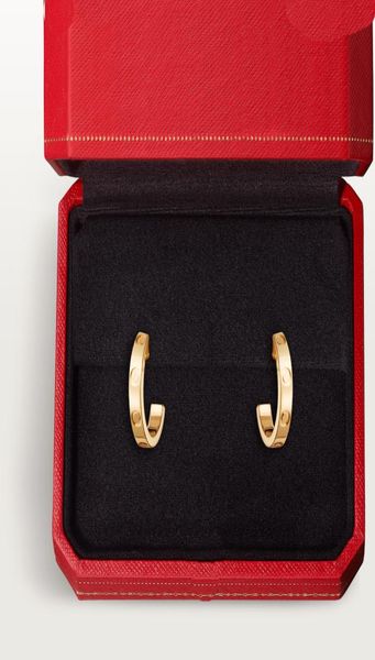 

designer earrings hoop titanium steel stud earring with diamonds for woman exquisite simple fashion diamond ring lady earrings jew8429065, Golden;silver