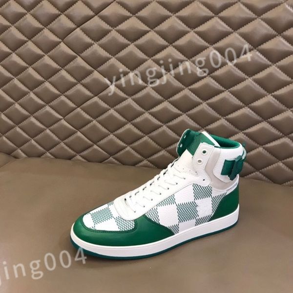 

new luxurys designers men sneakers low flower casual shoe mens trainer sneaker shoes calf leather rubber outsole shoes rd0810, Black