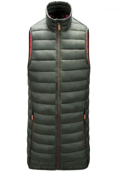 

brand clothing vest mens waistcoat winter warm sleeveless jacket male autumn casual vests big size veste homme sportwear outwear18683797, Black;white