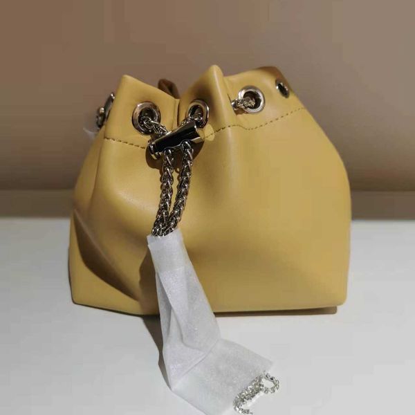 

evening bags pu bucket metal tassel fashion women's handbag 230815