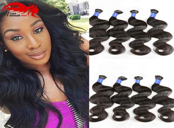 

micro mini braiding bulk hair whole natural black brazilian hair bulk body wave no attachment3374156