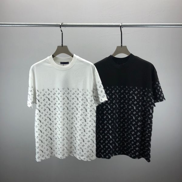 

men's plus tees & polos round neck embroidered and printed polar style summer wear with street pure cotton t-shirts 400, Black