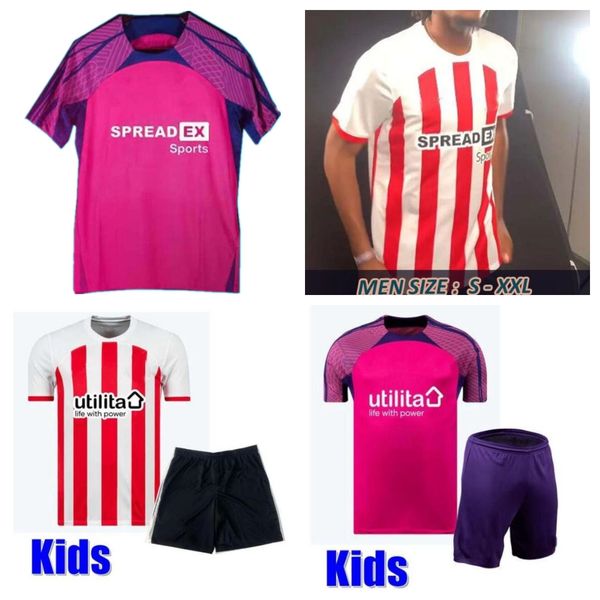 

luxurious 23 24 sunderland home soccer jerseys stewart simms roberts amad clarke dajaku embleton evans o'nien football shirt pritchard, White;black