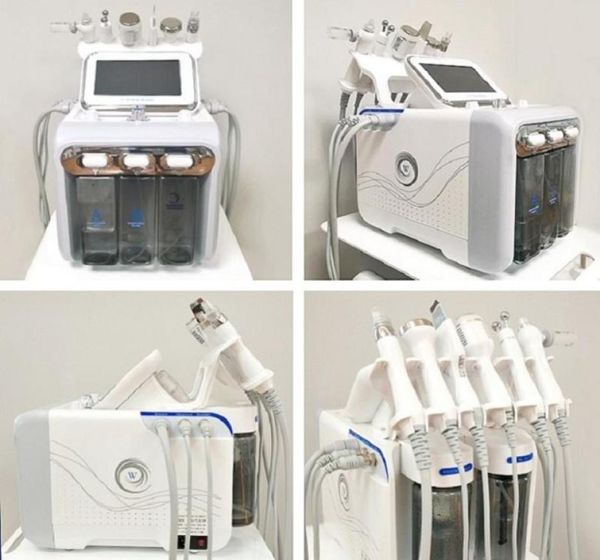 

2020 new 6 in 1 aquasure h2 facial machine with aquapeel hydrogen for beauty salon6680883, Black;white