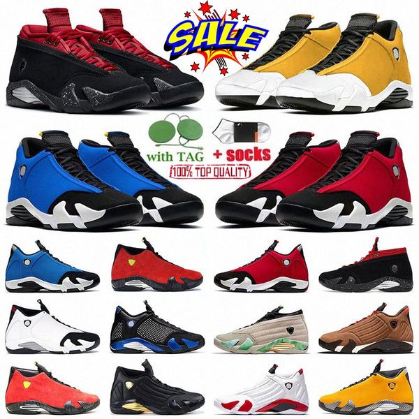 

14 basketball shoes jumpman 14s men women laney gym red light ginger candy cane yellow desert sand thunder mens womens outdoor sports traine