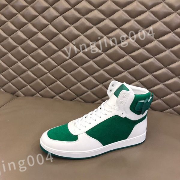 

new luxury men leather sneakers leather flat trainers lace-up casual shoes outdoor runner trainers sport shoes rd0810, Black