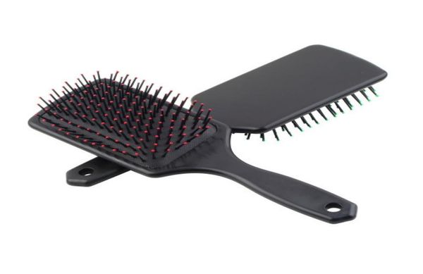 

hair brush comb tool professional paddle cushion hair scalp massage brush salon styling tamer tool professional hairbrush2351110, Silver