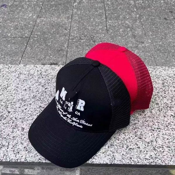 

luxurys desingers letter varsity trucker hat red black luxury hats for mens ball caps a hat casual baseball cap mens womens beanie fitted ho, Blue;gray