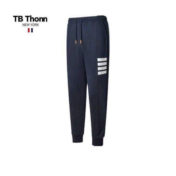 

trendy tb thonn side four bars fashion closing guard pants for men and women's high end sports casual, Black;brown