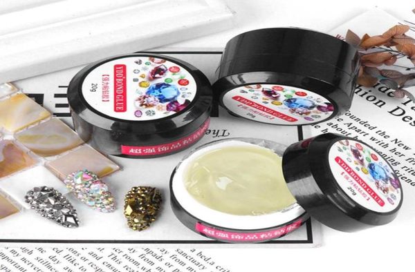 

nail gel 20ml art rhinestone glue strong firm metal crystal gemstone diamond decoration diy transparent tool9557137, Red;pink