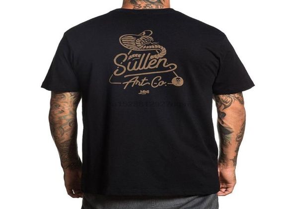 

men039s tshirts sullen krest t shirt black0123456786805201, White;black