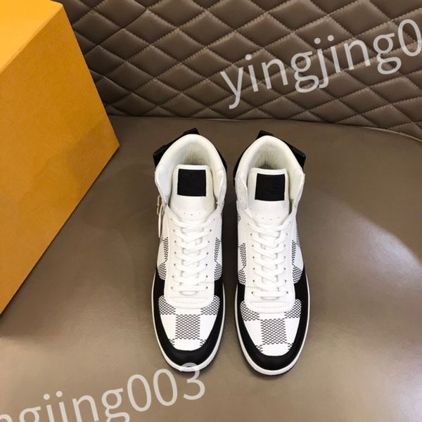 

whoelsale downtown shoe leather shoes technical sneaker shoes fabric chunky rubber casual walking discount trainer rd0810, Black