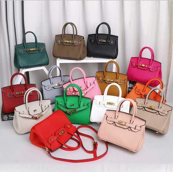 

h ermes brikiss evening bags for women genuine leather bag mini handbag small womens 2023 spring summer new crossbody lych with real logo