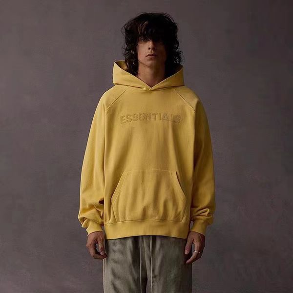 

mens hoodies sweatshirts repeat line season 8 american high street loose casual fashion cool black fall and winter hoodie quality 230809