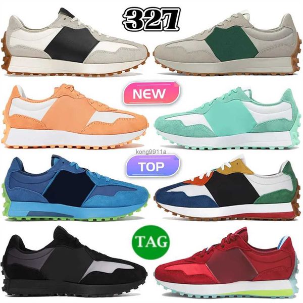 

designer new nb 327 327s casual shoes b327 sports trainers waterproof for men women grey white black silver pride navy blue paisley jogging
