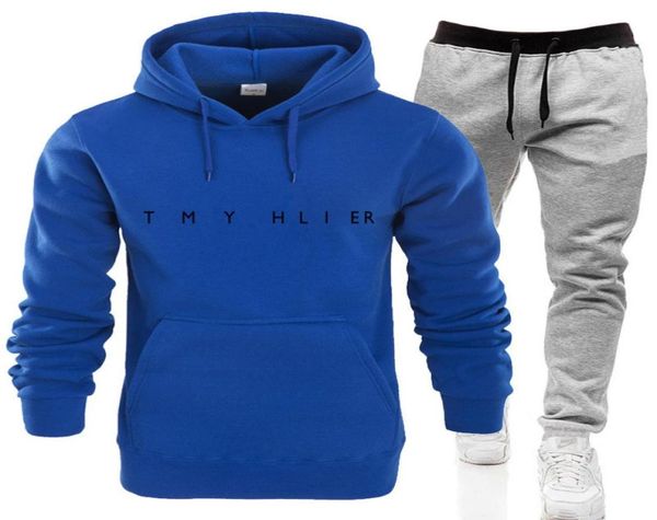 

fashion brand clothes men039s and women039s tracksuits hooded sports suit jogging suit size s3xl 0011415972, Gray