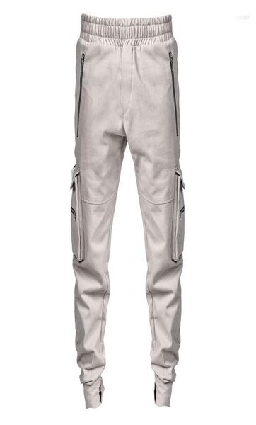 

men039s pants joggers men harem multi pockets streetwear hip hop sweatpants harajuku 2023 spring casual track cargo pant trouse7539461, Black