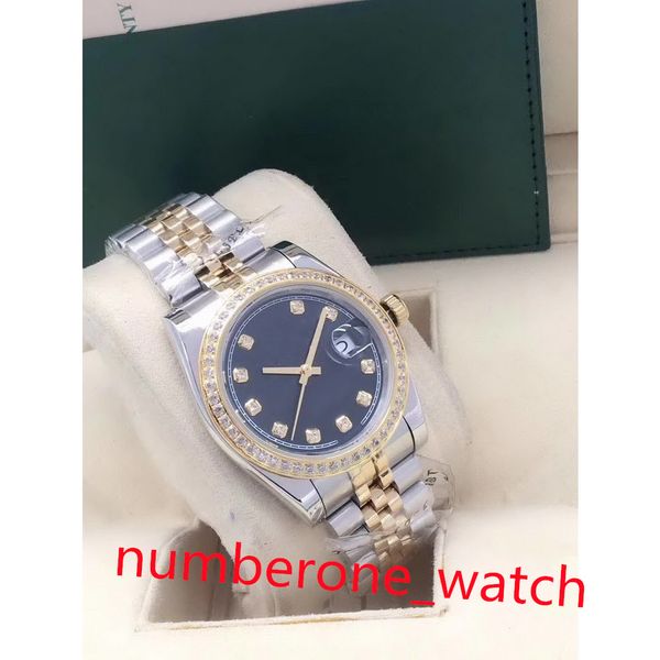 

men watch automatic mechanical jubilee stainless steel diamond bezel lady ladies wristwatch waterproof sapphire glassatch 40mm 36mm 31mm wat, Slivery;brown