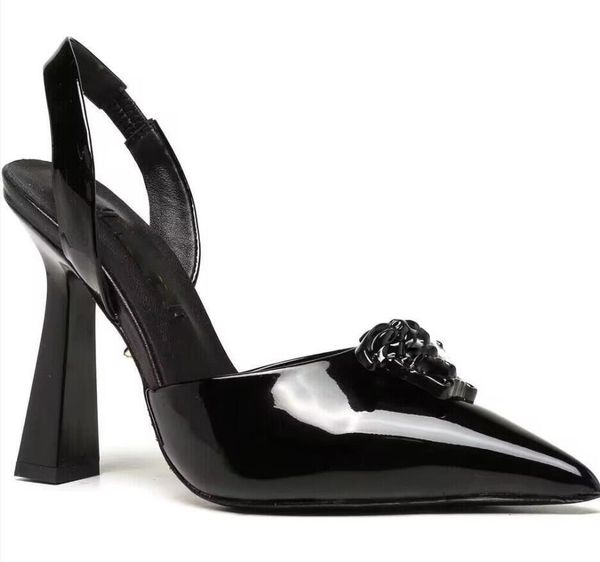 

original box women designer red-bottoms dress shoes high heels womens luxurys patent leather pumps lady wedding  heel shoes, Black