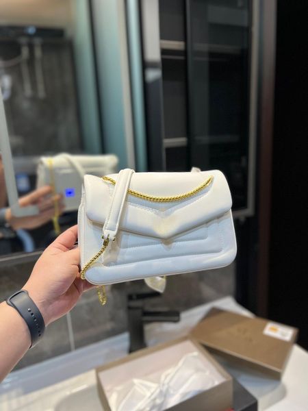 

women's bag new fashion versatile lingge crossbody bag women's chain shoulder bag