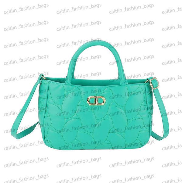 

female 2023 new niche unique ring-lattice hand bag small square bag foreign style all shoulder crossbody bag caitlin_fashion_bags