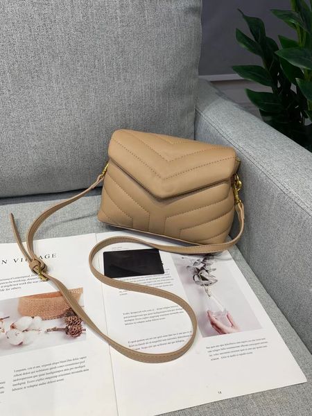 

yslshandbag luxurys designer bag medium flap chain clutch classic diagonal stripes leather women purse quilted shoulder bag loulou hobo bag
