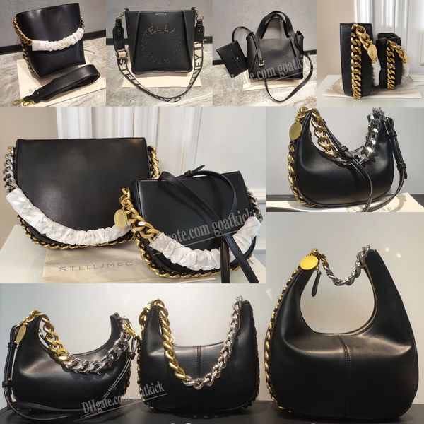 

frayme flap shoulder bag mccaryney medium vegan frayme bag crossbody handbags women black bucket pursres luxury designer stella logo wallet