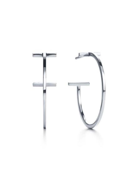 

earrings designer ear stud luxury brand women rose gold plated 925 silver plated geometric earring for wedding party jewerlry acce9358523, Golden;silver