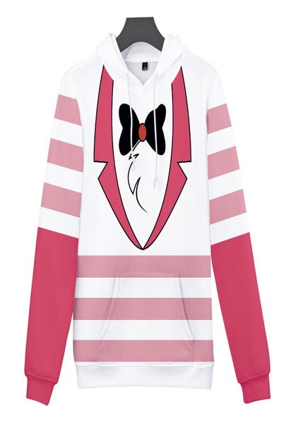 

anime hoodie sweatshirt movie tv hazbin el cosplay costume hoodie jacket coats men women ypf53916997200, Black