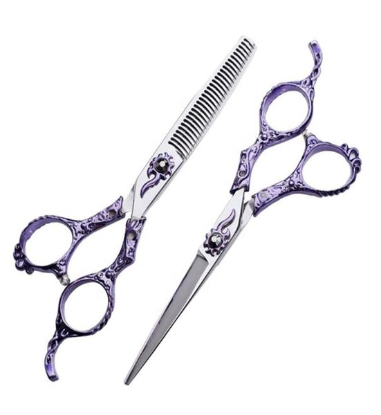 

hair scissors 6 inch japanese stainless steel 440c salon cutting thinning barber hairdressing haircuts1688265