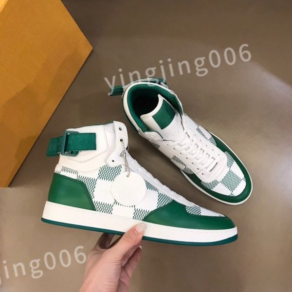 

2023 new luxurys the latest sale men's retro low- printing sneakers design pull-on ladies fashion breathable casual shoes rd0810, Black