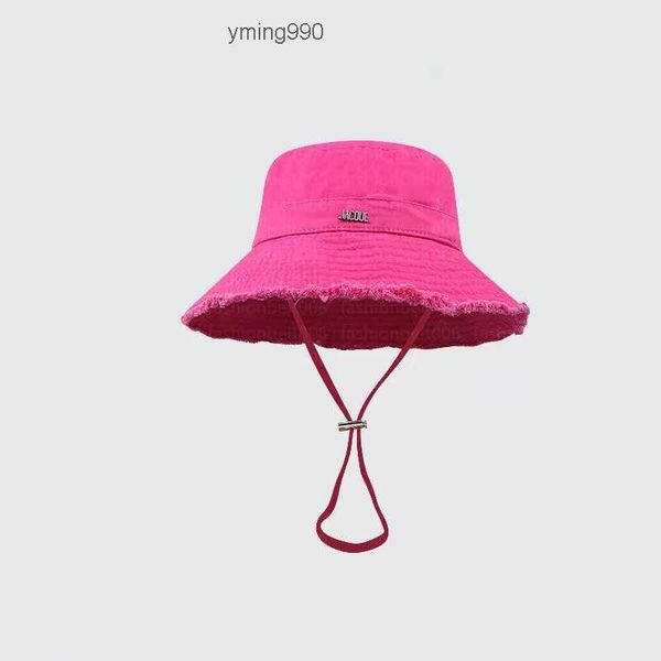 

eight jacq jacquemes wide brim hats designer bucket hat for women frayed cap jacquemly colors to choose from fashionbelt006 jacquemu uxby, Blue;gray