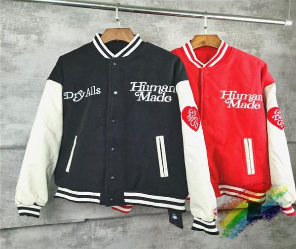 

baseball jacket men women 1 quality coat sleeve twocolor patchwork embroidery jackets1153010, Black;brown